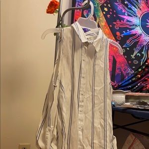 PAPER CRANE. Long sleeve, open shoulder, stripped